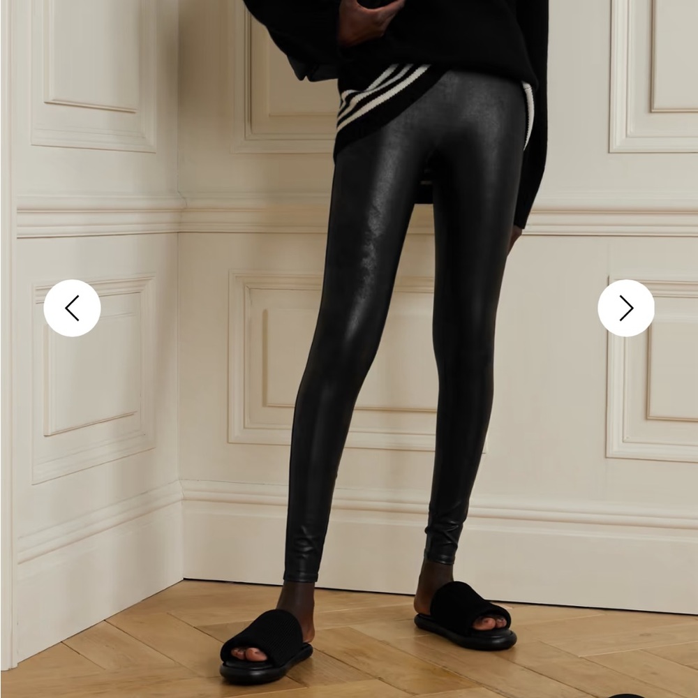 Spanx Faux Leather Leggings